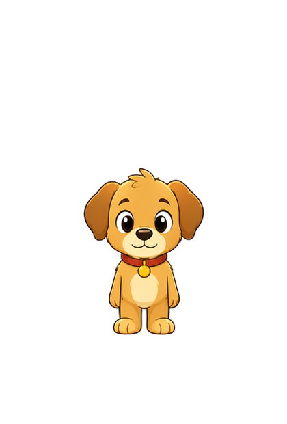 Dog, a friendly character